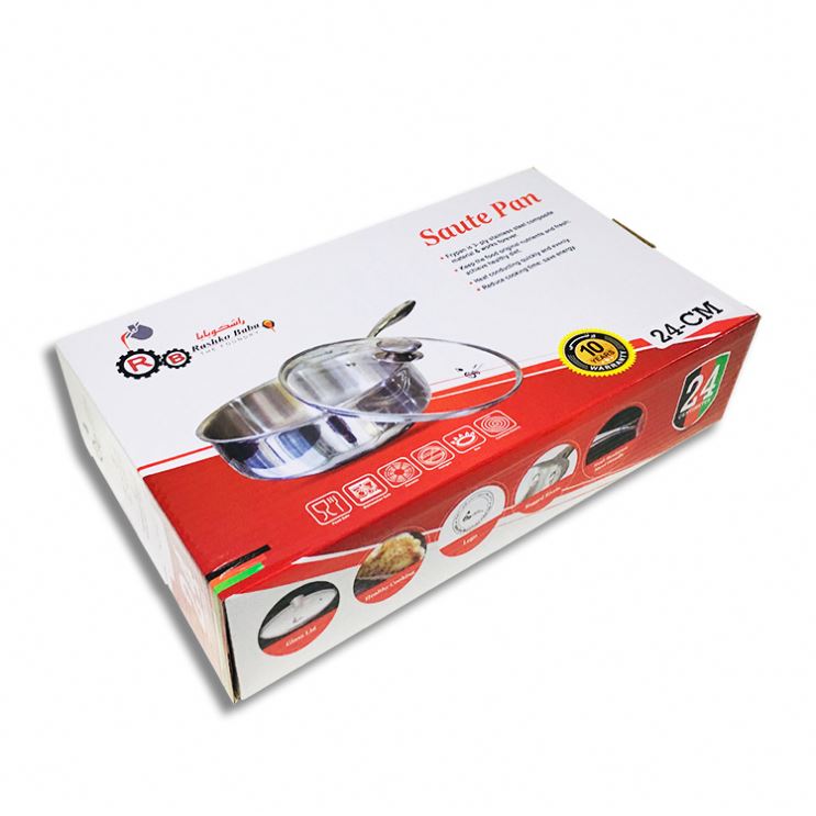 Kitchen Electric Frying Pan Corrugated Packaging Box