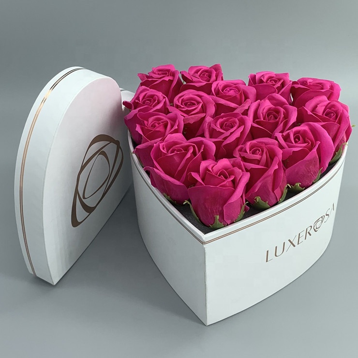 Wholesale High Quality Heart Shaped Flower Box