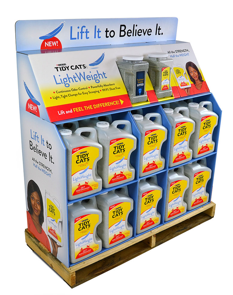 7 Creative Retail Case Stacker Holiday Pallet Display