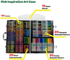 140 Art Supplies Inspiration Art Case Coloring Set