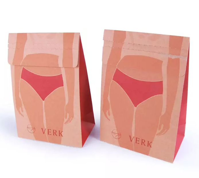 Wholesale Hot Stamping Logo Underwear Packaging