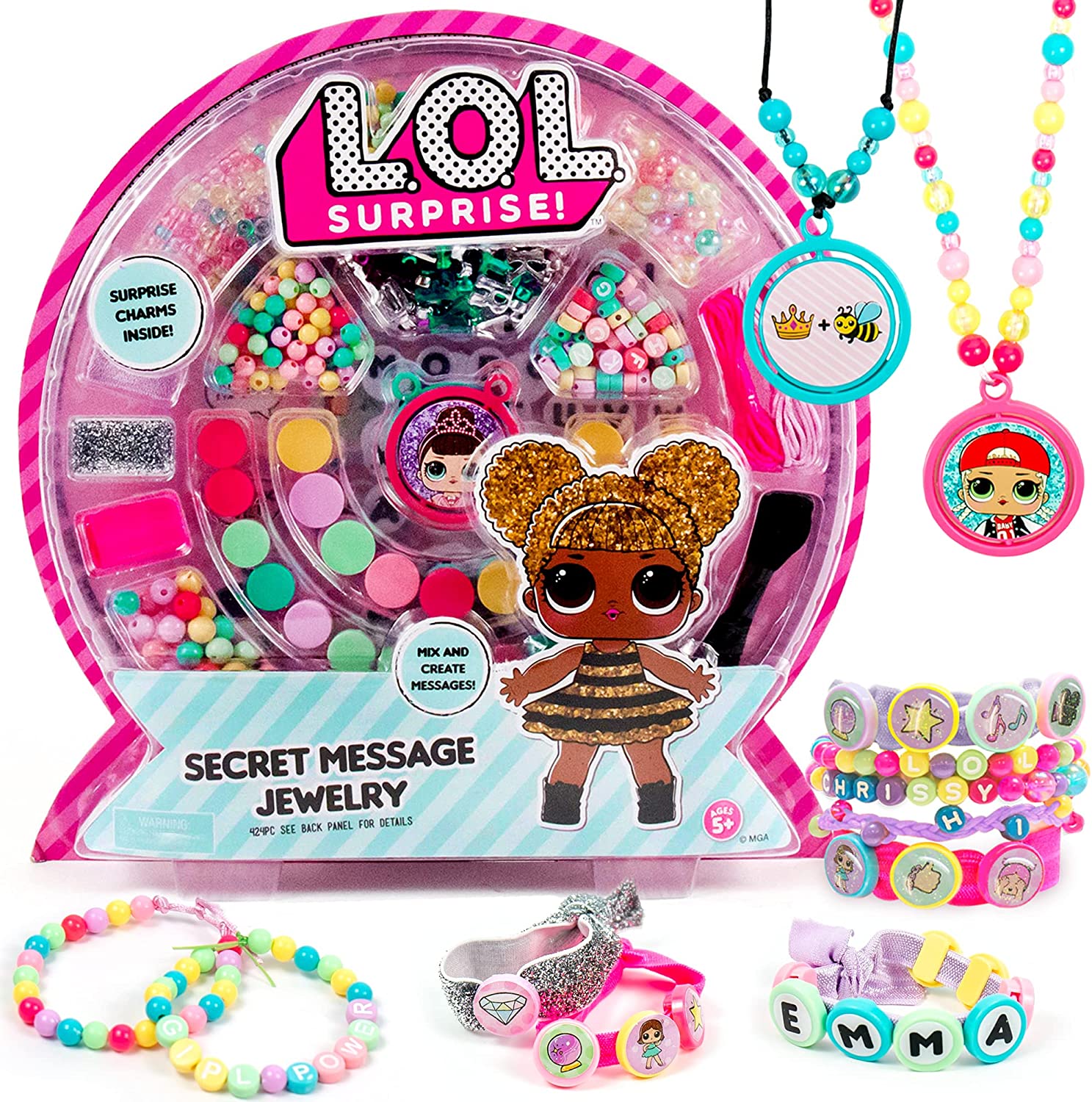Amazon Secret Message Jewelry DIY Jewelry Making Craft Kit