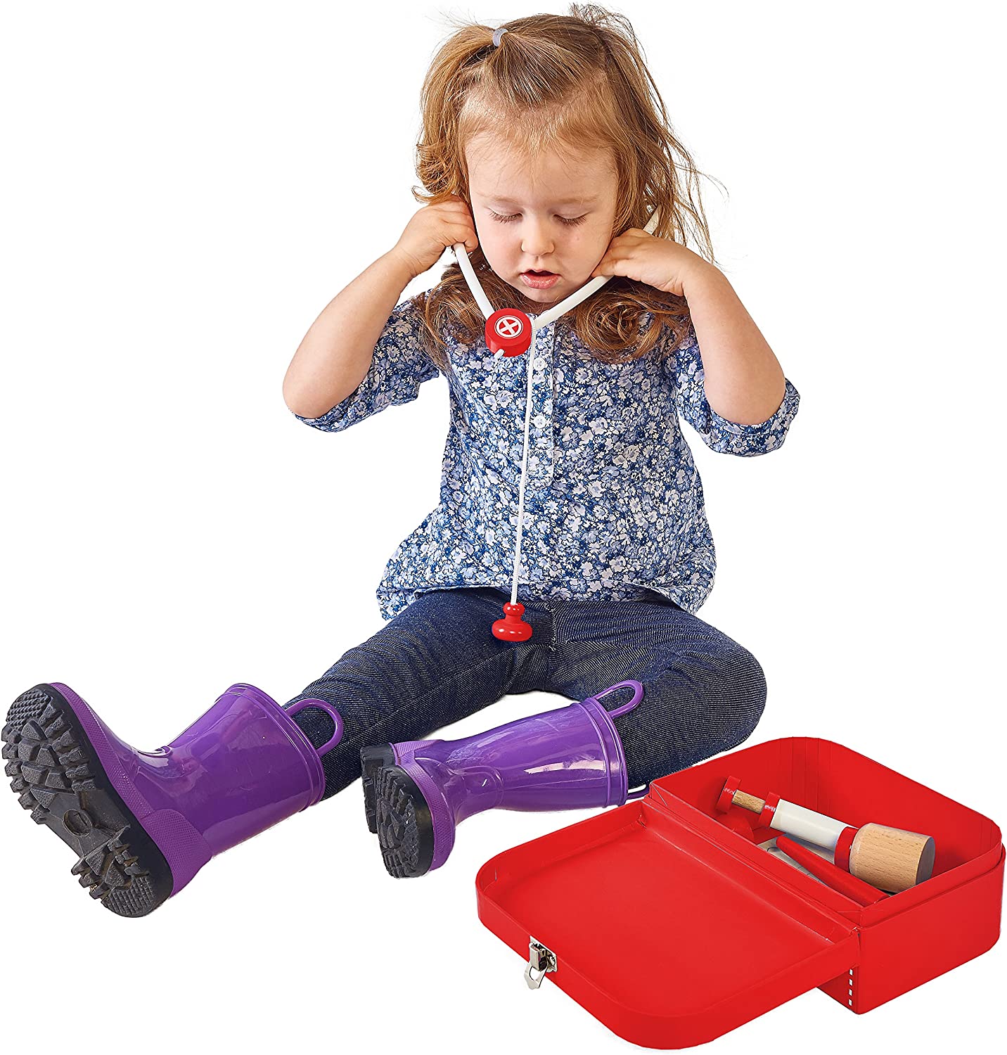 Wooden Doctor Kit for Kids Pretend Doctor Kit for Kids