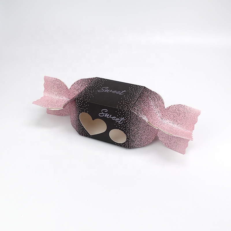 High Quality Glitter Printing Techniques Sweet Christmas Wedding Perfume Box