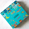 Luxury Custom Cardboard Cloth Packaging Shipping Keepsake Memory Blanket Baby Hamper Gifts Box