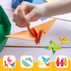 Craft Origami Paper for Kids 208 Sheets Vivid Colorful Folding Papers 54 Patterns Art Projects Kit