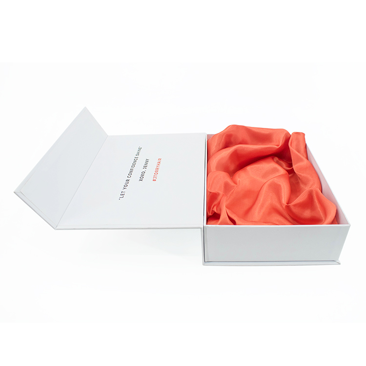 Luxury Custom Logo Magnetic Hair Extension Box Packaging