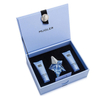 Luxury Black Double Door Open Skincare Cosmetic Gift Packaging